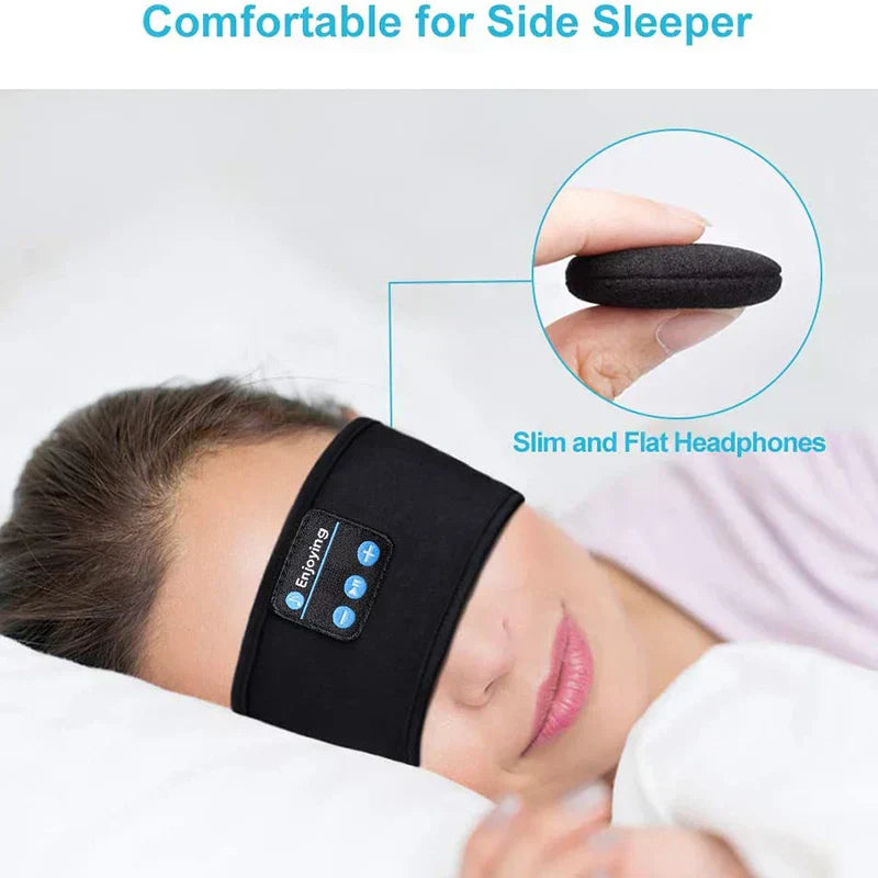 Audífonos de diadema inalámbricos con Bluetooth para dormir