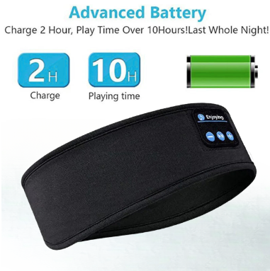 Audífonos de diadema inalámbricos con Bluetooth para dormir