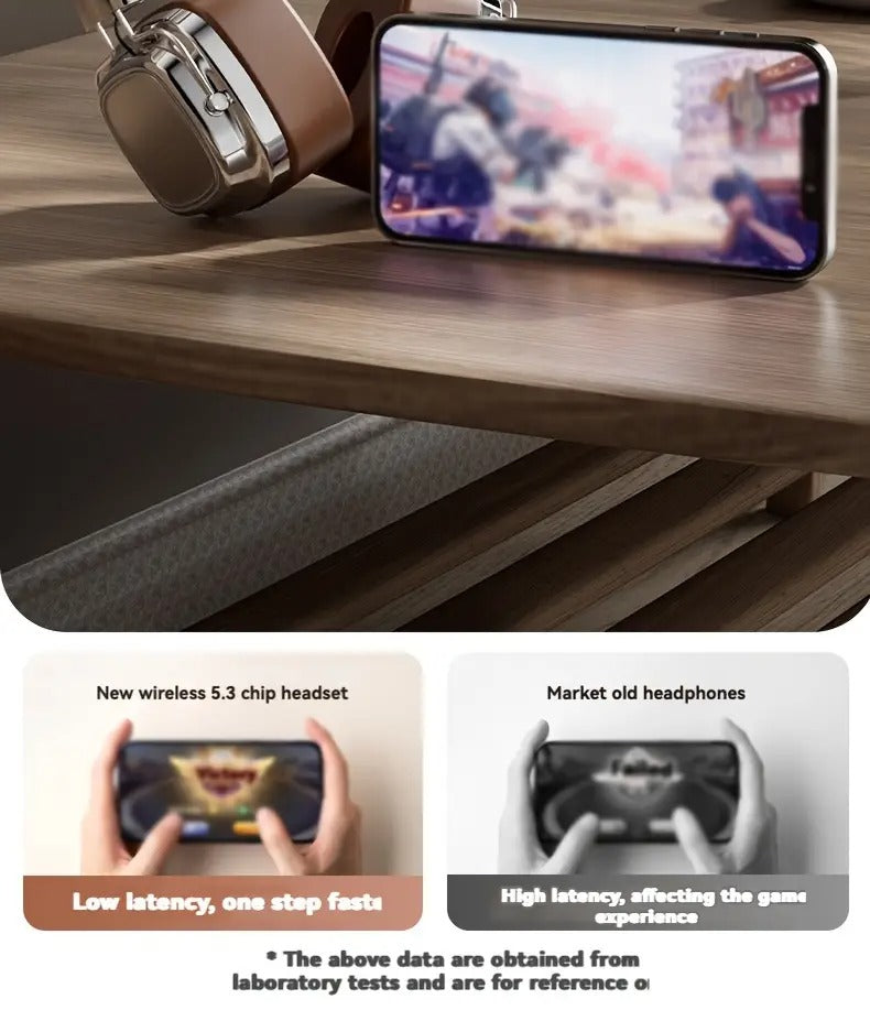 Audífonos Inalámbricos con Sonido HiFi y Graves Profundos