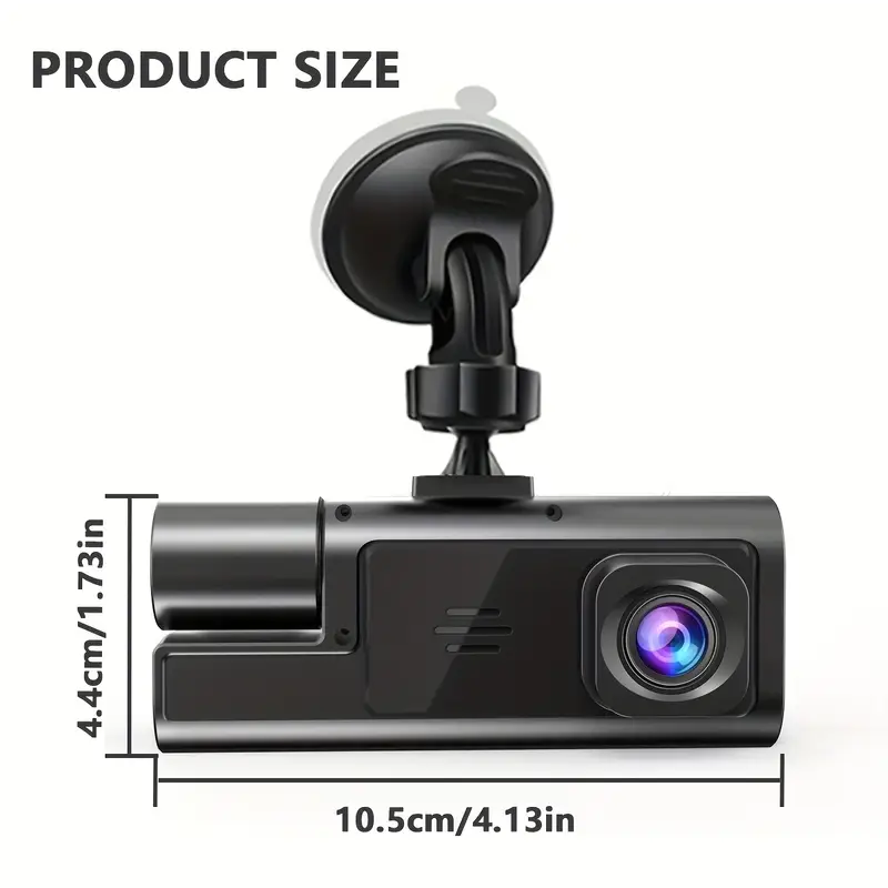 Dash Cam, Cámara para Auto con Visión Nocturna 1080P y Sensor G